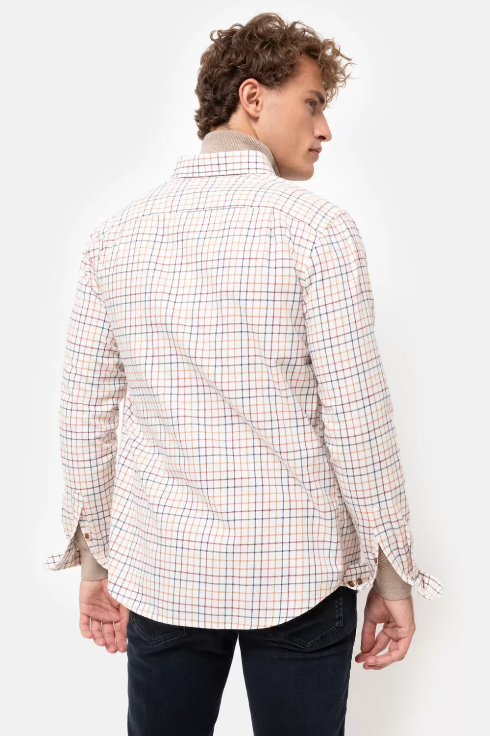 Regular Fit Overhemd Met Multicolor Ruiten-Terre Bleue Best Sale